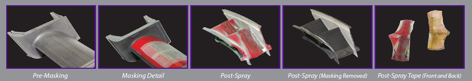 Five 3D-rendered sneaker models shown as small thumbnails with purple borders.