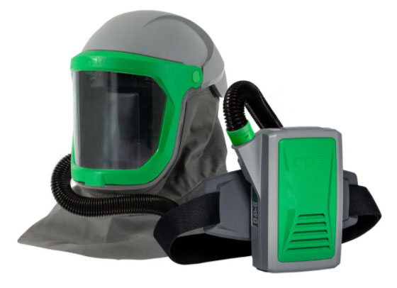 RPB Z-Link helmet with respirator unit